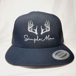 Simple Man Hunter Direct Embroidered Mesh Adjustable …